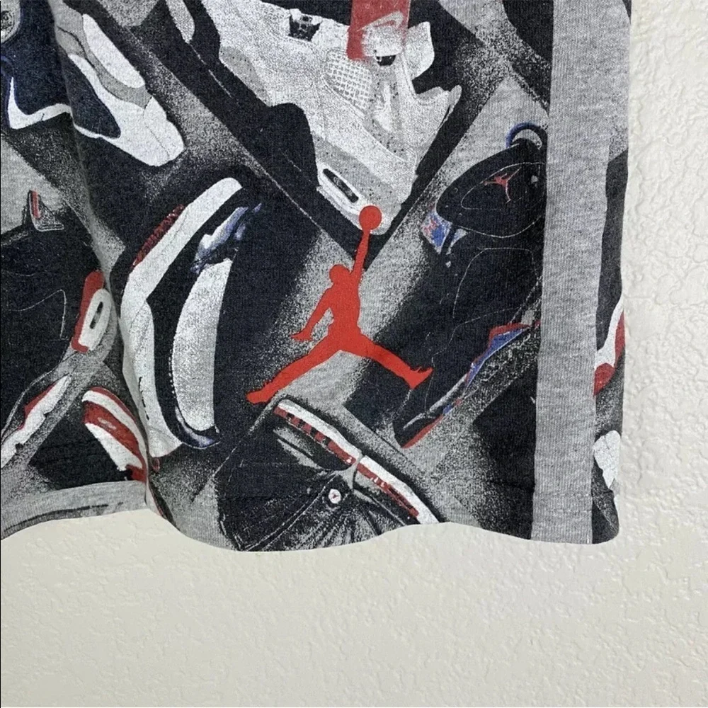 Air Jordan Full Print Of Jordans Shirt Size Large